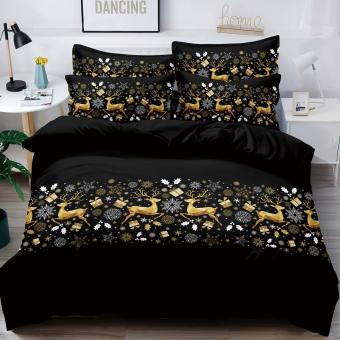 Детски коледен комплект чаршафи - Ори, от 4 части